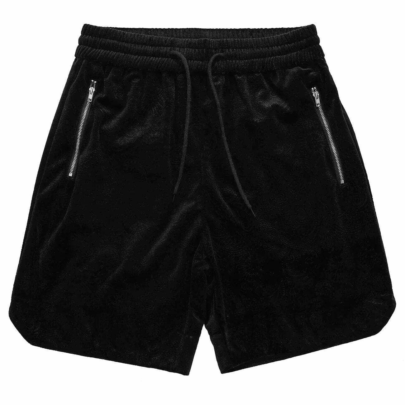 zipper detail cargo shorts edgy y2k streetwear 3868