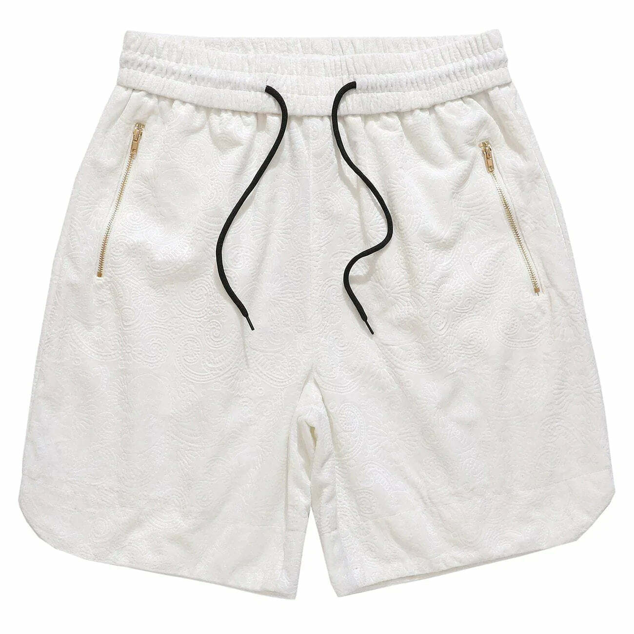 zipper detail cargo shorts edgy y2k streetwear 5350