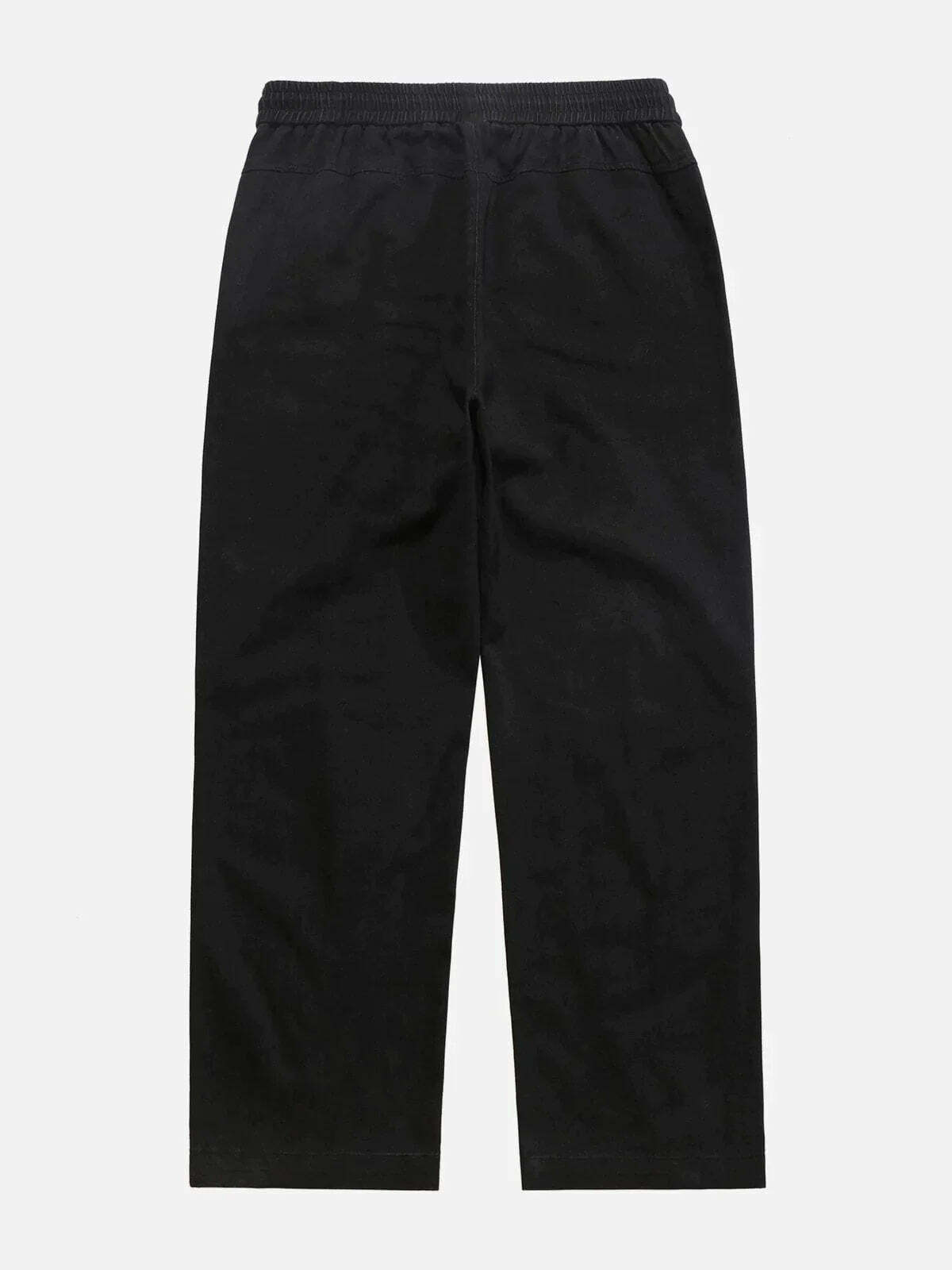 zipperembellished cargo pants edgy streetwear essential 2855